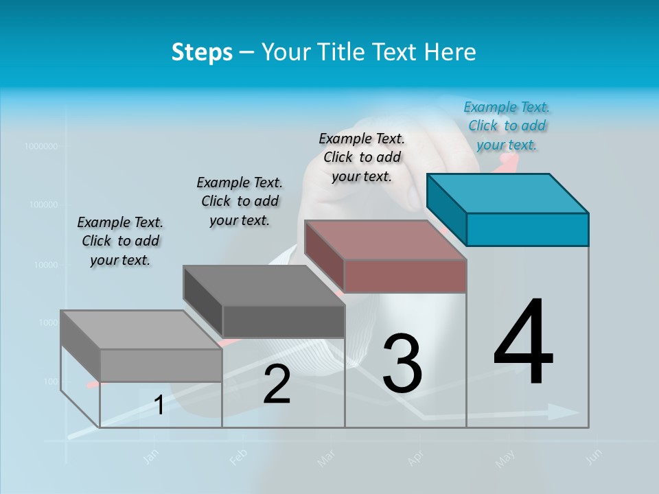 Illustration Write Showing PowerPoint Template