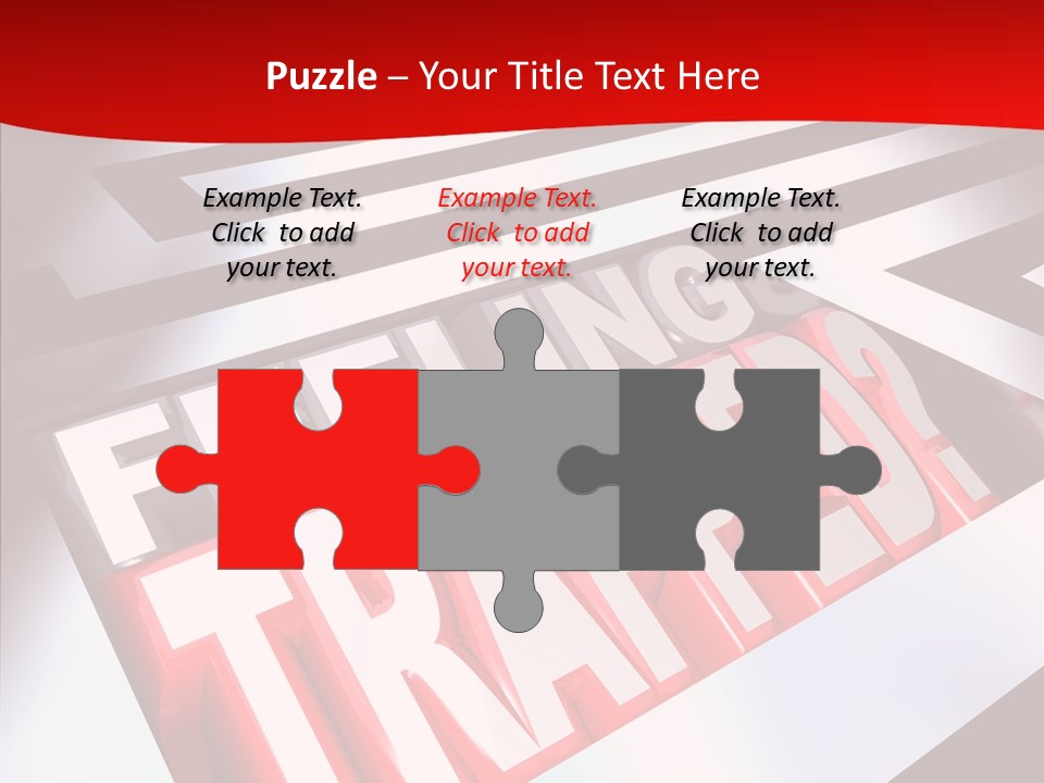 Puzzle Find Solving PowerPoint Template