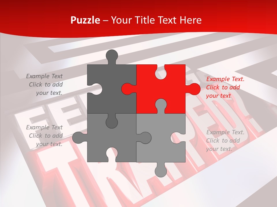 Puzzle Find Solving PowerPoint Template