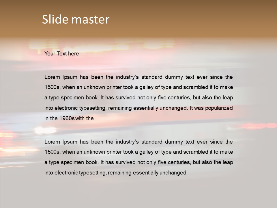 Health Care Siren Hurry PowerPoint Template