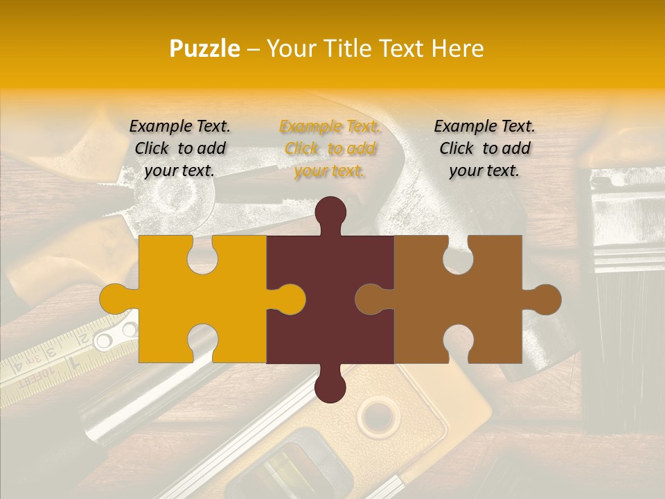 Several Tool Construct PowerPoint Template