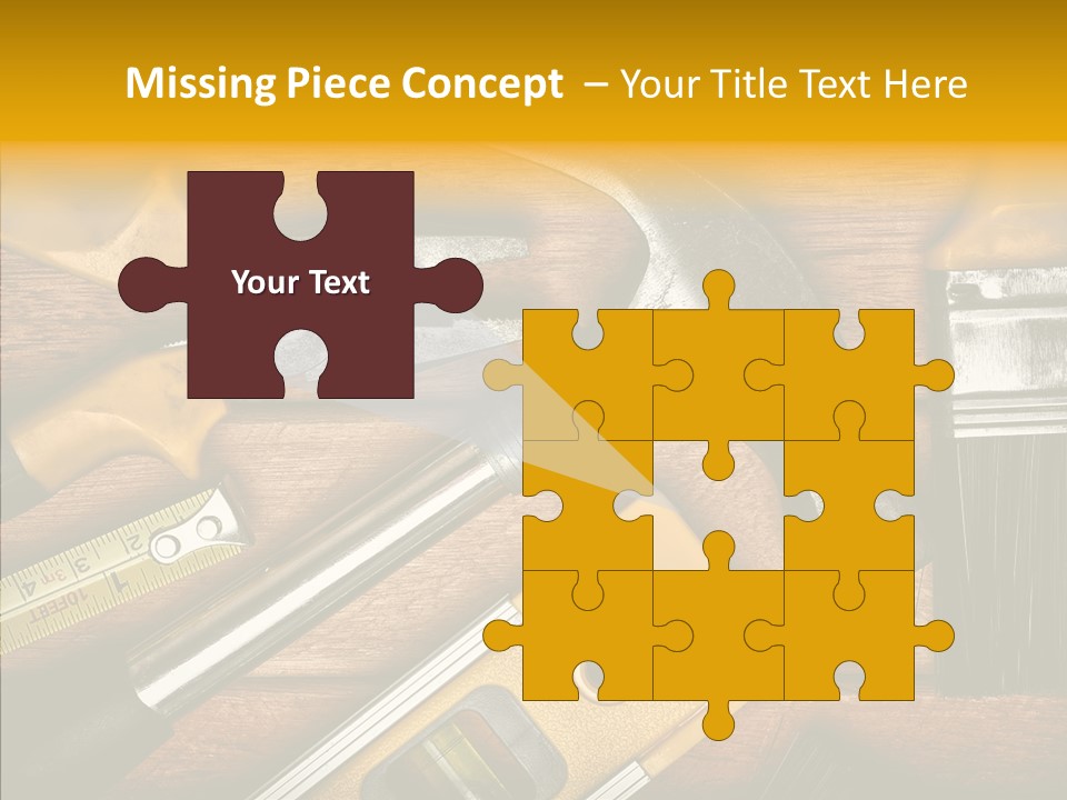 Several Tool Construct PowerPoint Template
