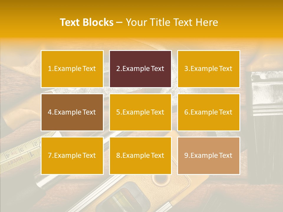 Several Tool Construct PowerPoint Template