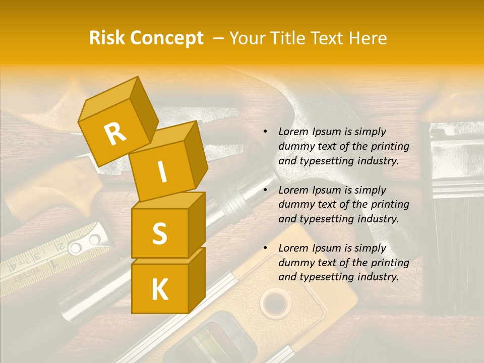 Several Tool Construct PowerPoint Template