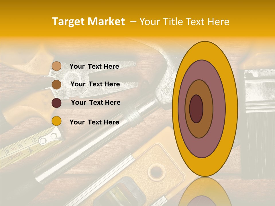 Several Tool Construct PowerPoint Template