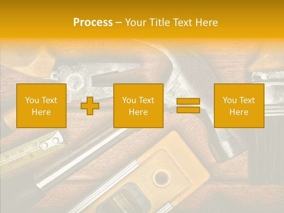 Several Tool Construct PowerPoint Template