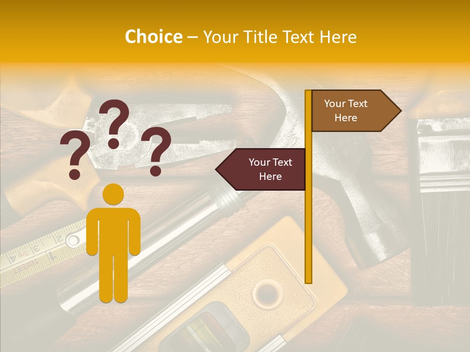 Several Tool Construct PowerPoint Template