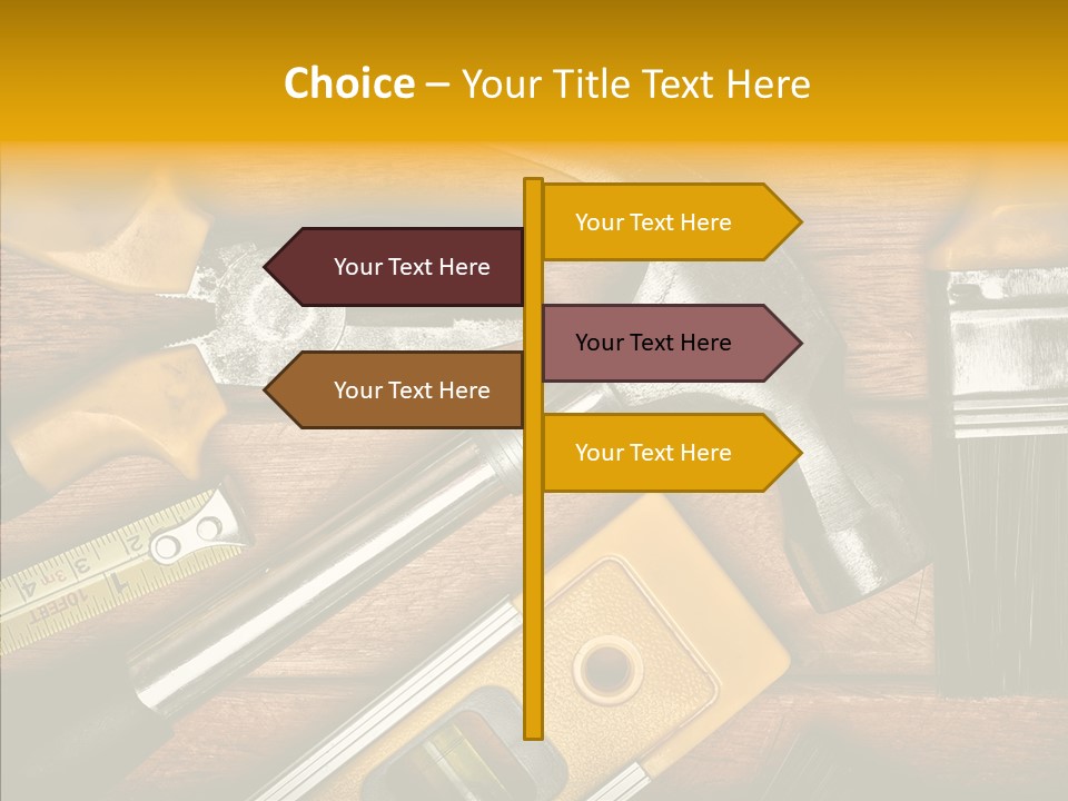 Several Tool Construct PowerPoint Template