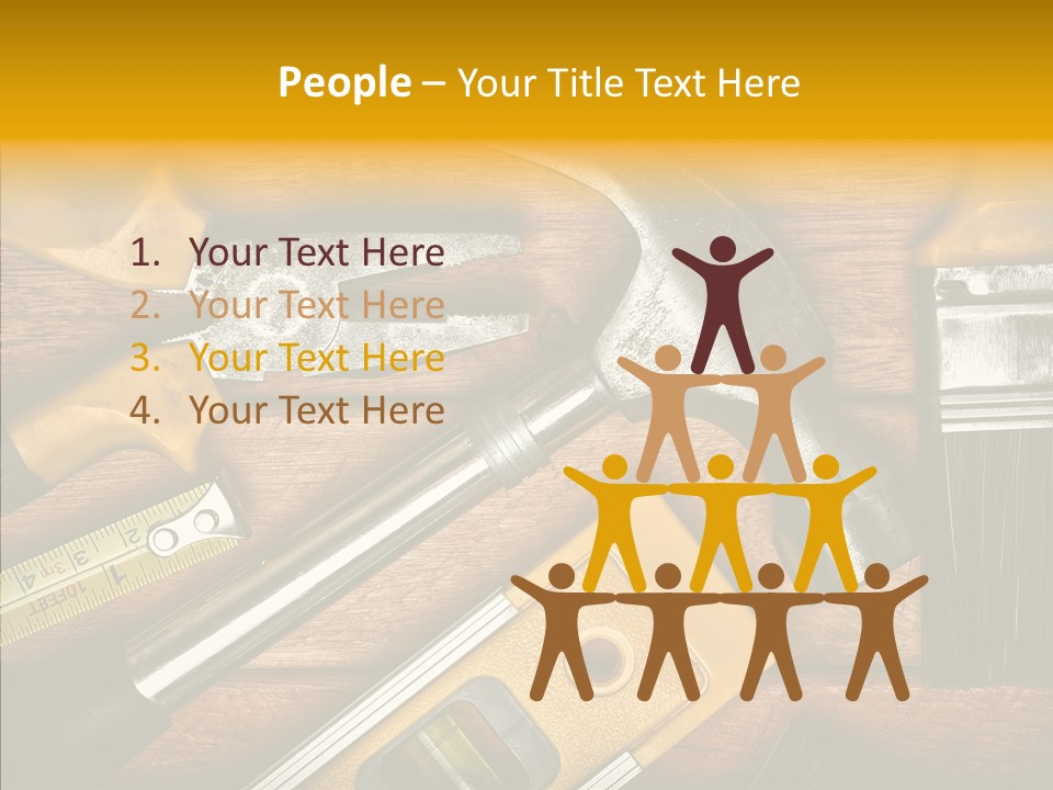 Several Tool Construct PowerPoint Template