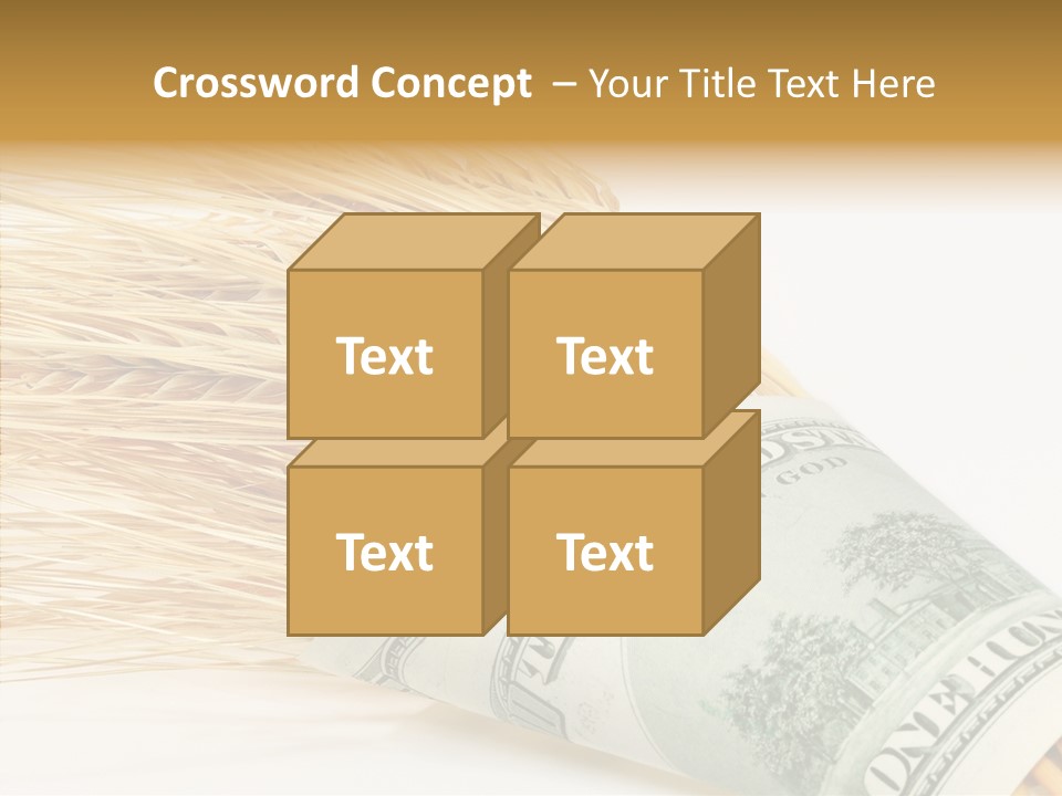 Grain Business Nutrition PowerPoint Template