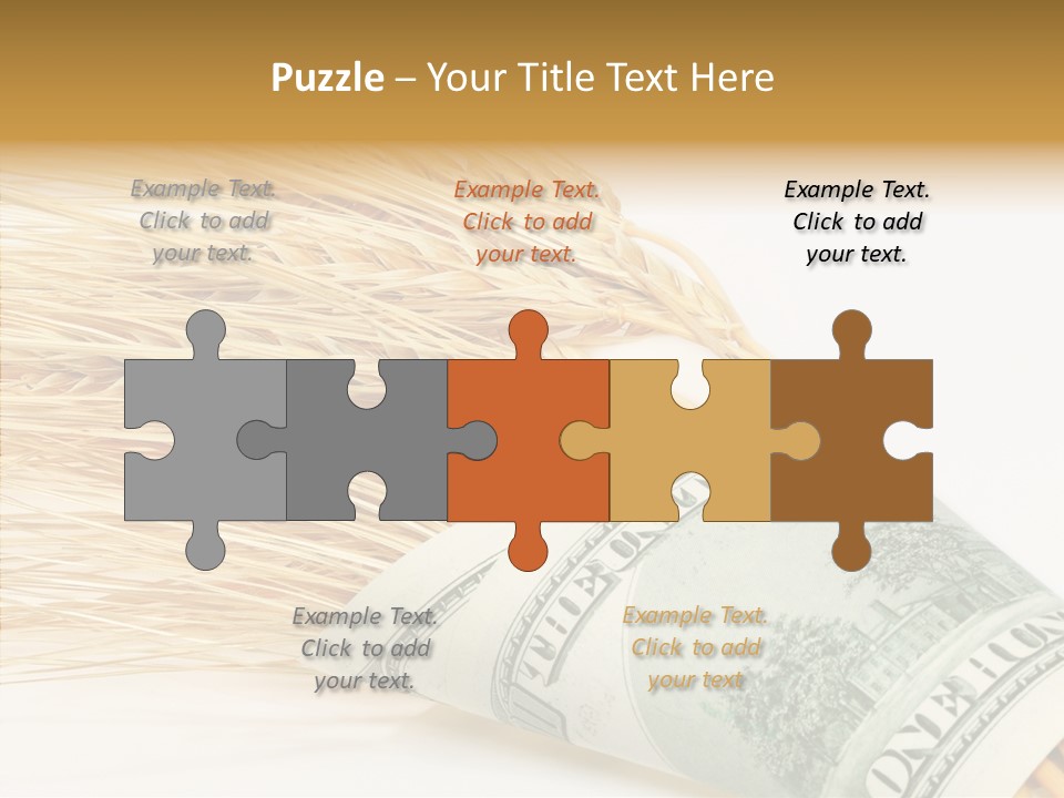 Grain Business Nutrition PowerPoint Template