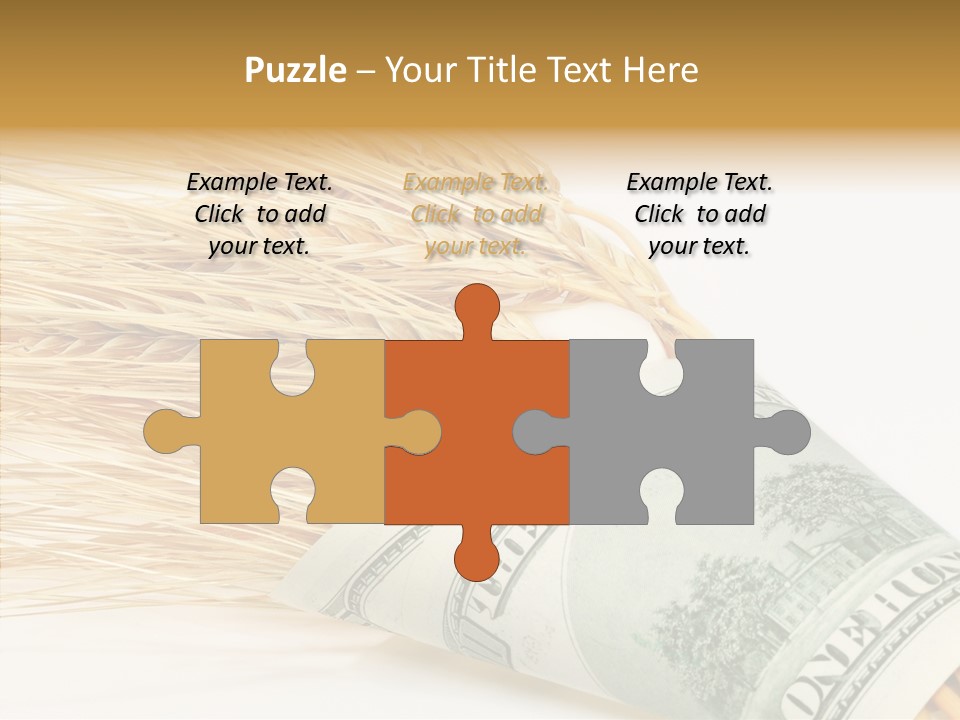 Grain Business Nutrition PowerPoint Template