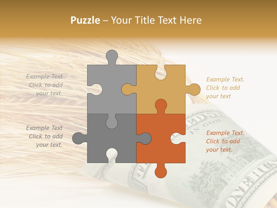 Grain Business Nutrition PowerPoint Template