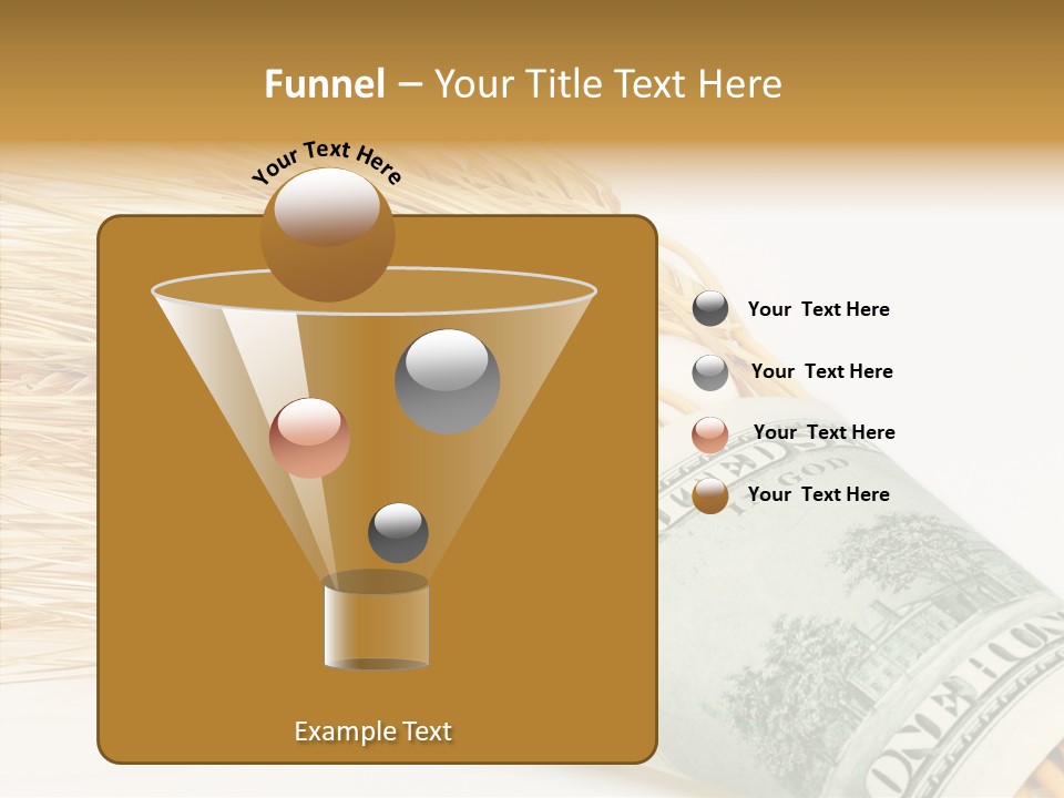 Grain Business Nutrition PowerPoint Template