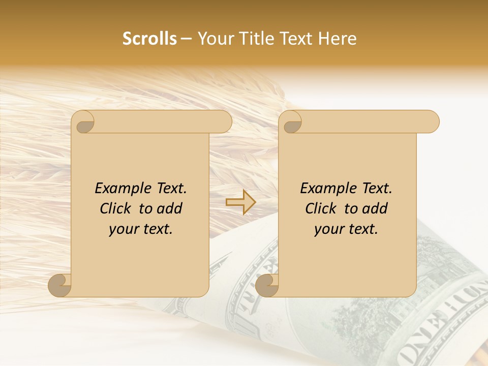 Grain Business Nutrition PowerPoint Template