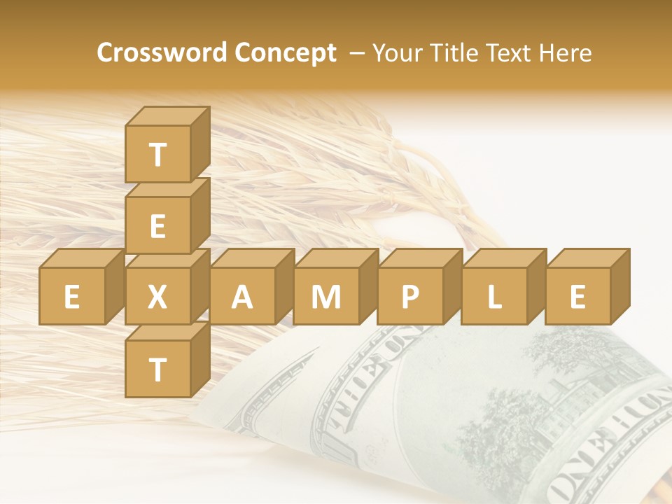 Grain Business Nutrition PowerPoint Template