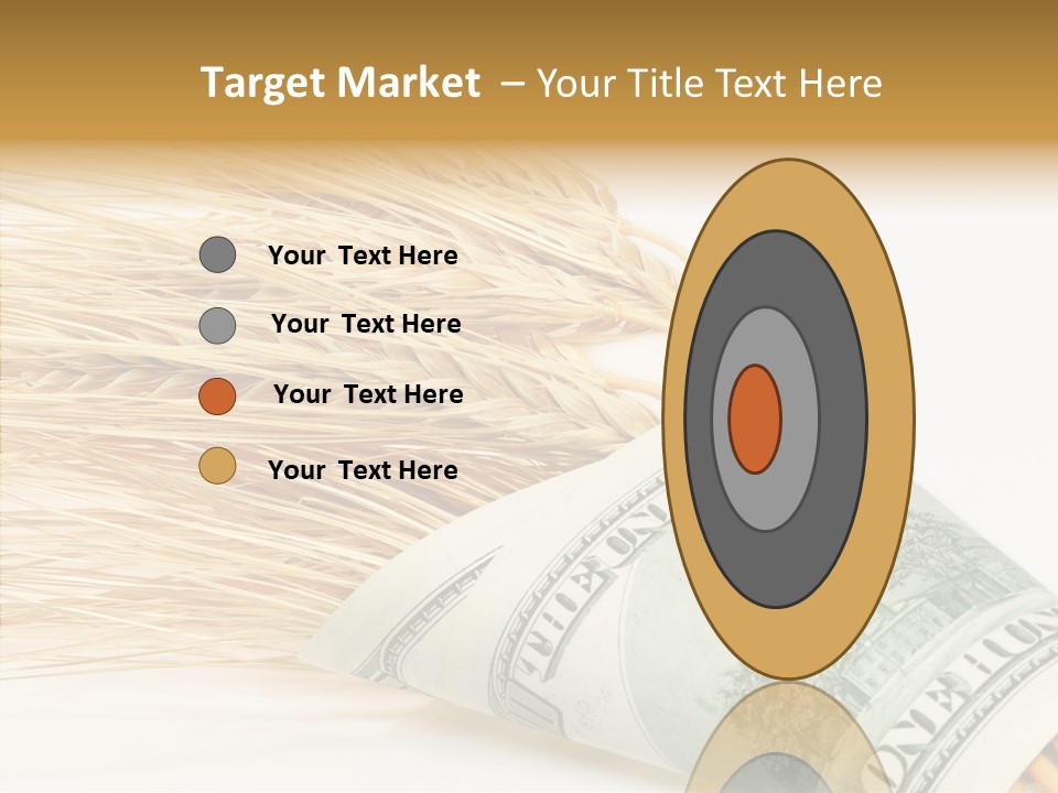 Grain Business Nutrition PowerPoint Template