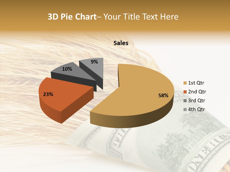 Grain Business Nutrition PowerPoint Template