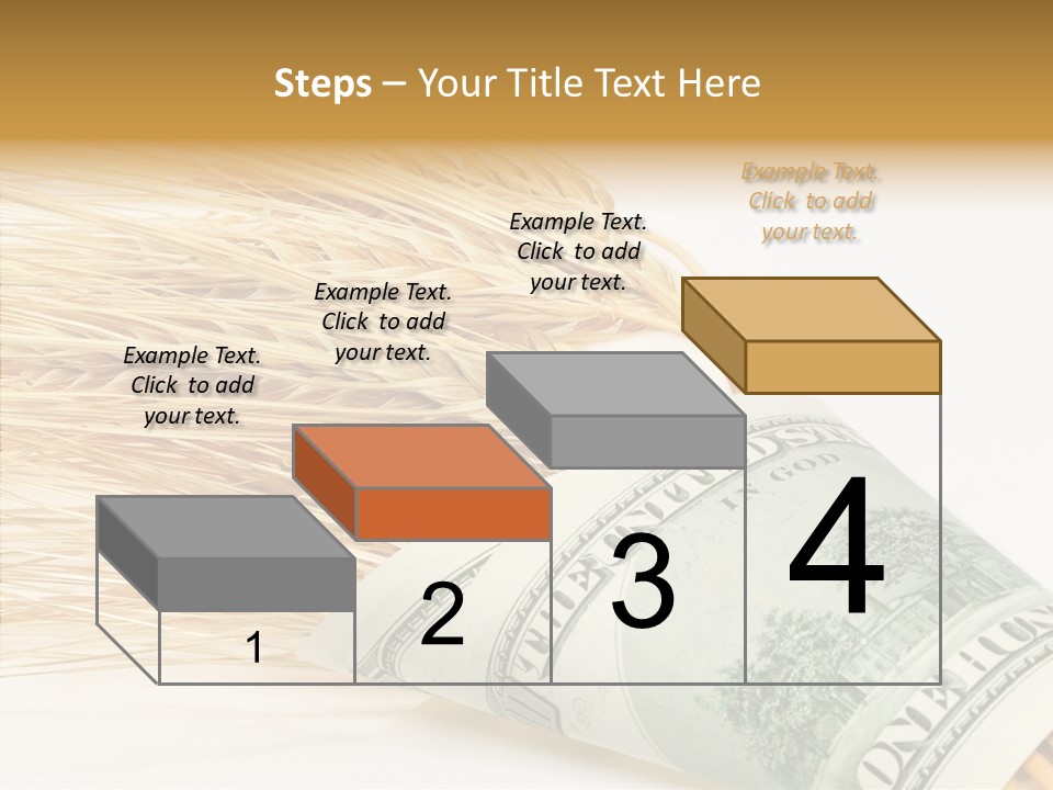 Grain Business Nutrition PowerPoint Template