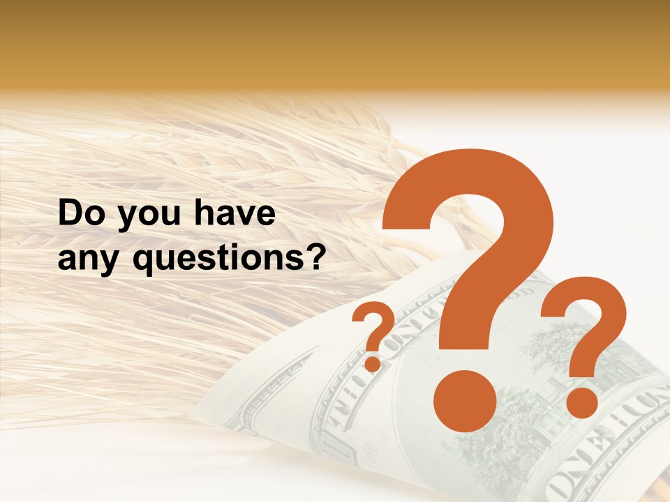 Grain Business Nutrition PowerPoint Template