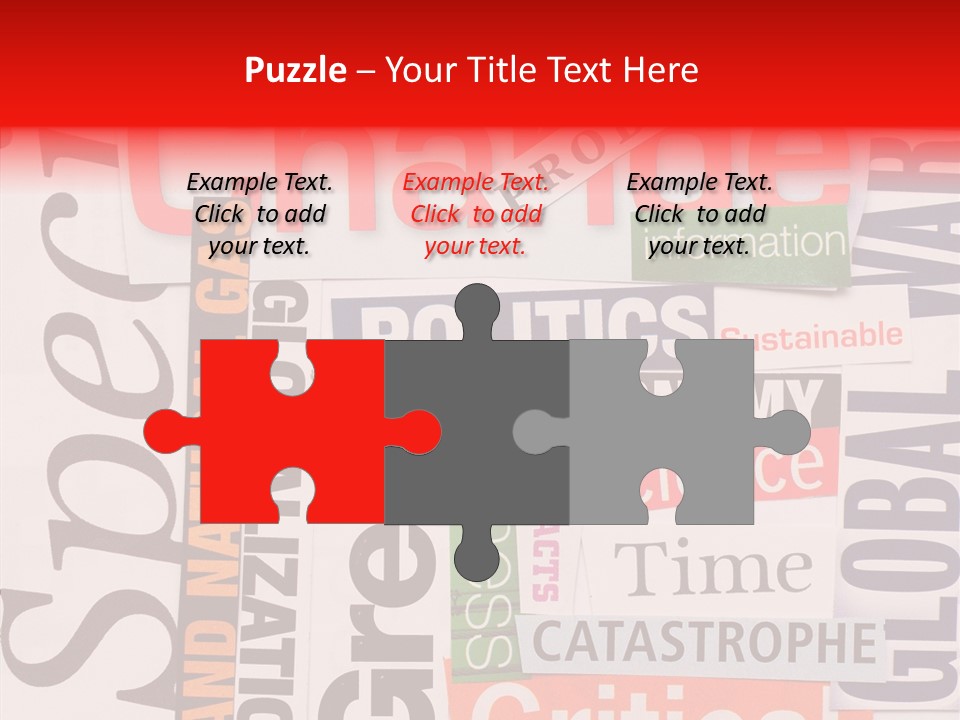 A Number Of Different Types Of Stickers On A Wall PowerPoint Template