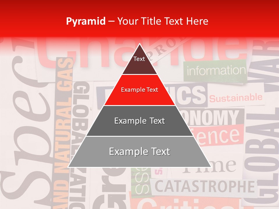A Number Of Different Types Of Stickers On A Wall PowerPoint Template