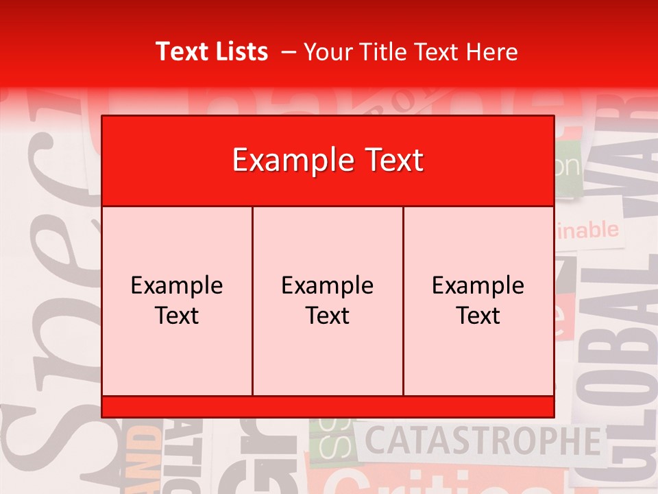 A Number Of Different Types Of Stickers On A Wall PowerPoint Template