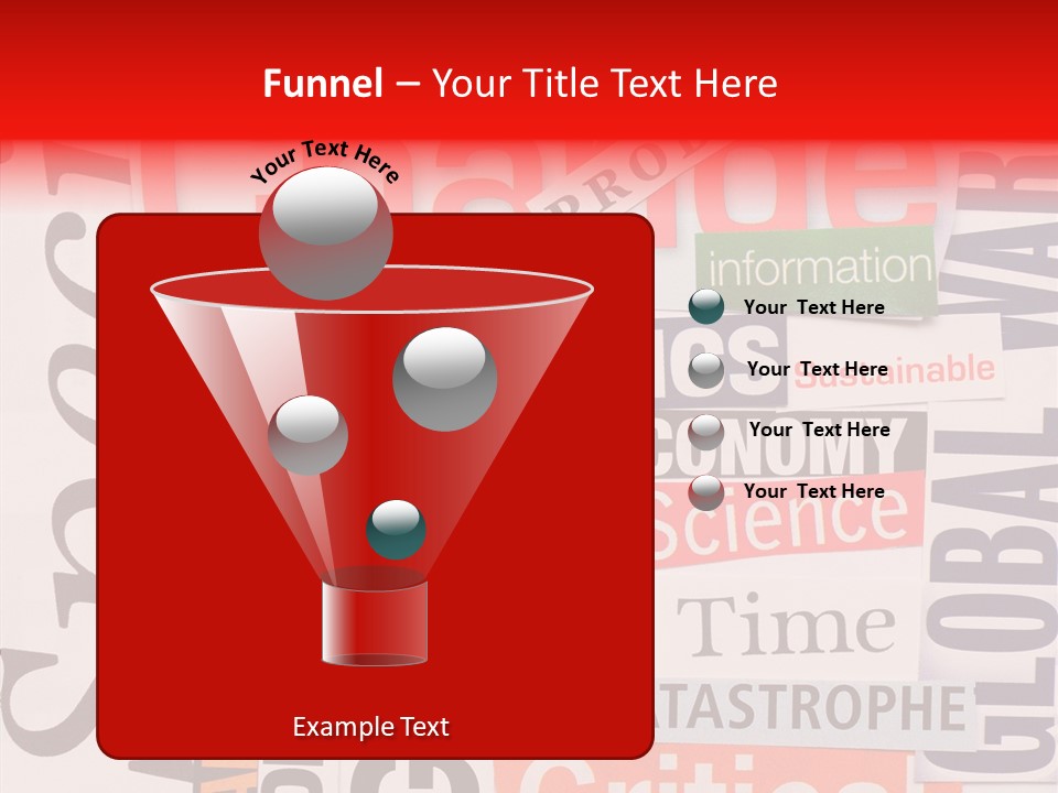 A Number Of Different Types Of Stickers On A Wall PowerPoint Template