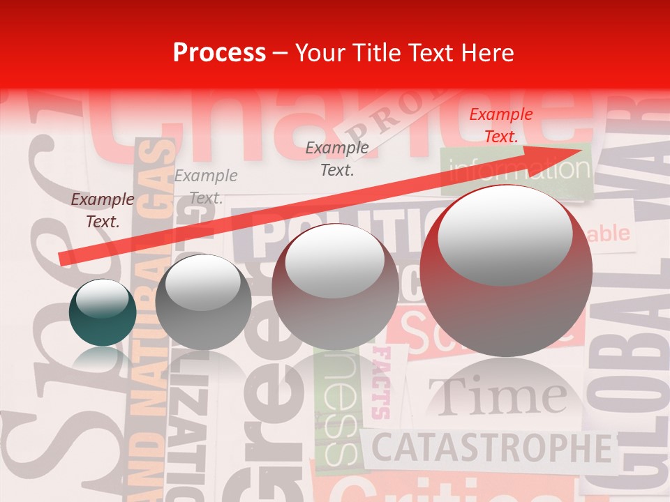 A Number Of Different Types Of Stickers On A Wall PowerPoint Template