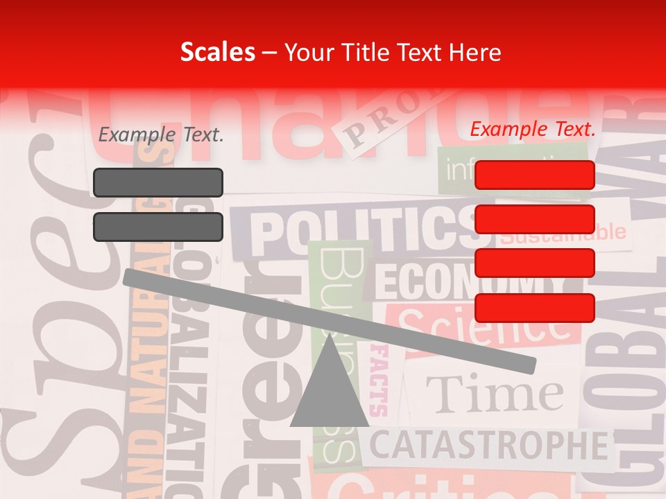 A Number Of Different Types Of Stickers On A Wall PowerPoint Template