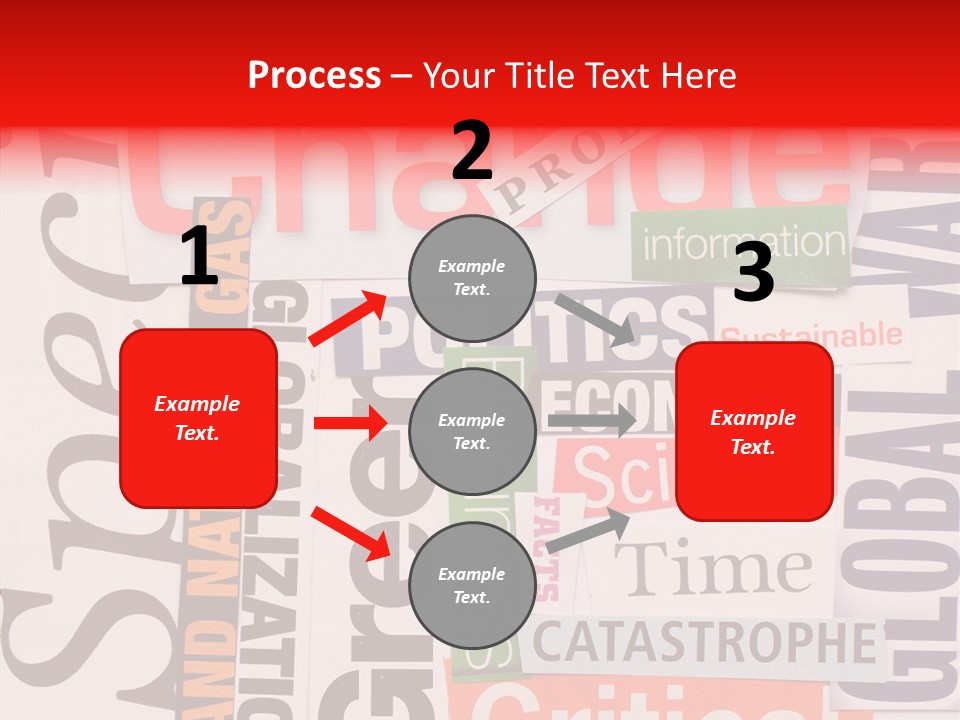 A Number Of Different Types Of Stickers On A Wall PowerPoint Template