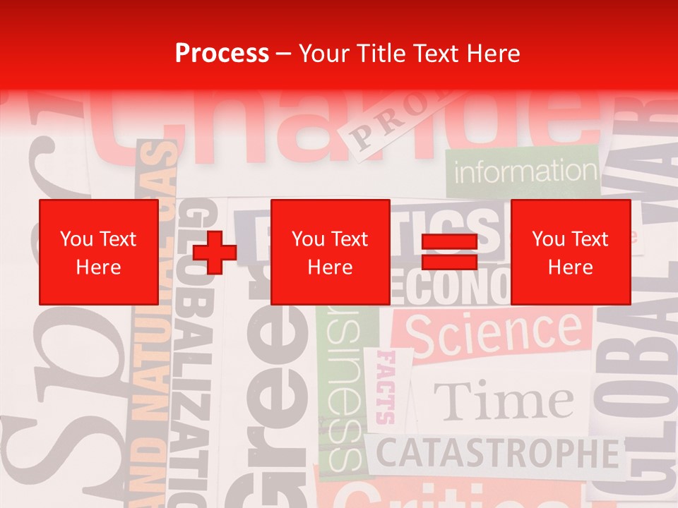 A Number Of Different Types Of Stickers On A Wall PowerPoint Template