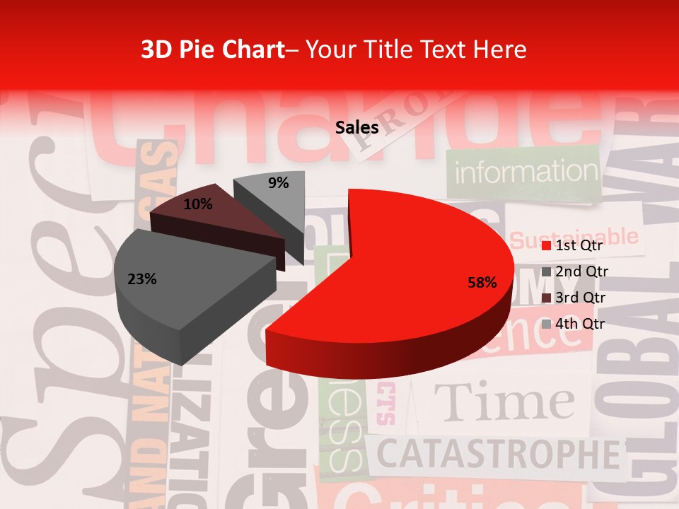 A Number Of Different Types Of Stickers On A Wall PowerPoint Template