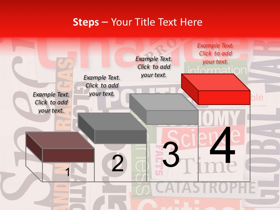 A Number Of Different Types Of Stickers On A Wall PowerPoint Template