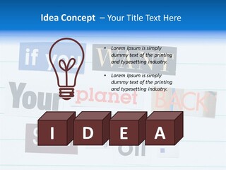 Environment Nature Warn PowerPoint Template