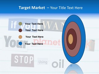 Environment Nature Warn PowerPoint Template