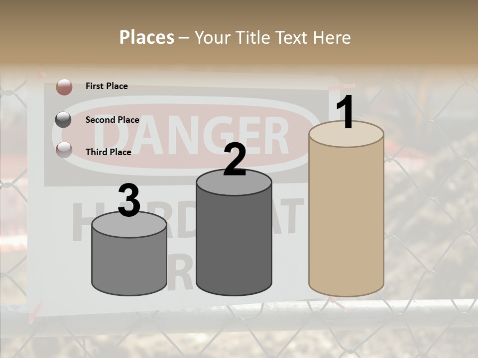Worksite Danger Hard PowerPoint Template