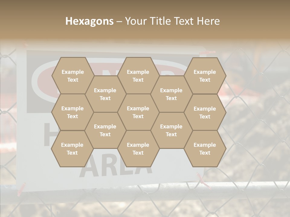 Worksite Danger Hard PowerPoint Template