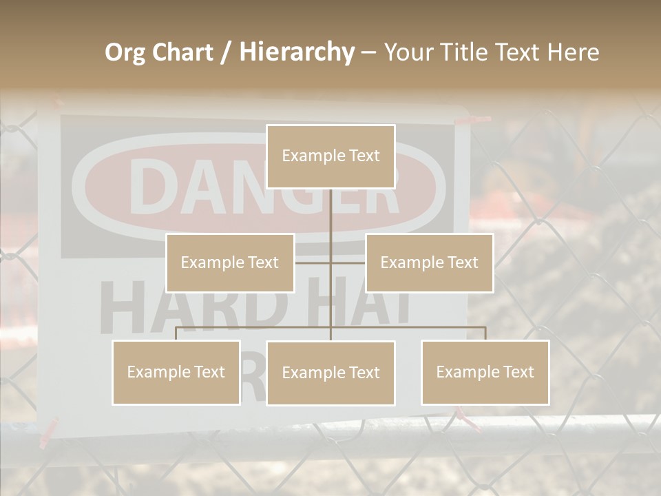 Worksite Danger Hard PowerPoint Template