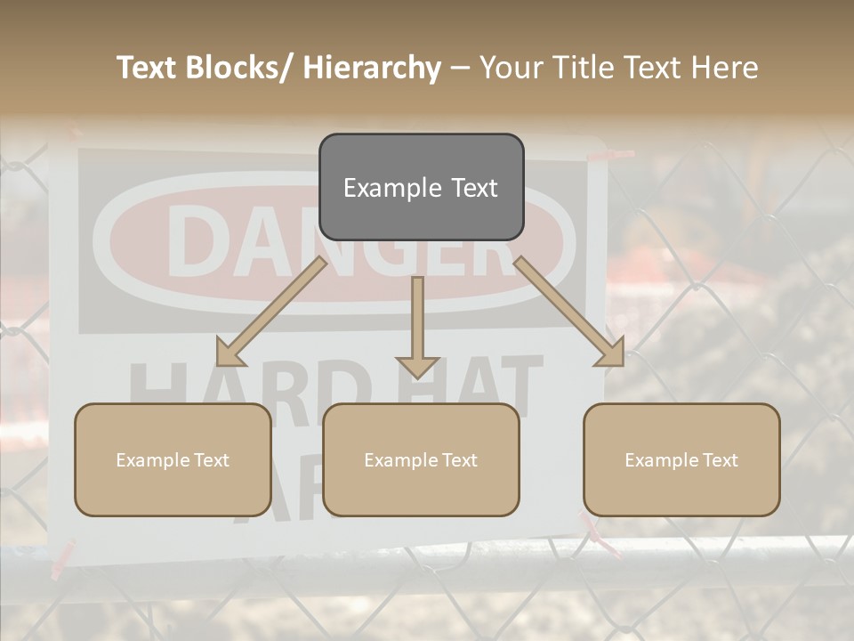 Worksite Danger Hard PowerPoint Template
