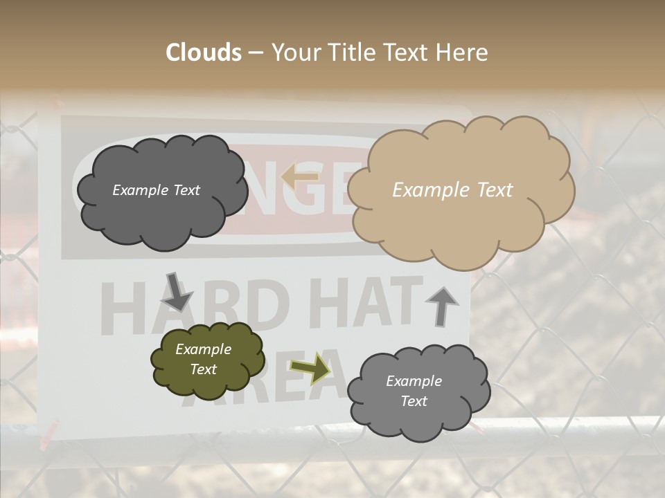 Worksite Danger Hard PowerPoint Template