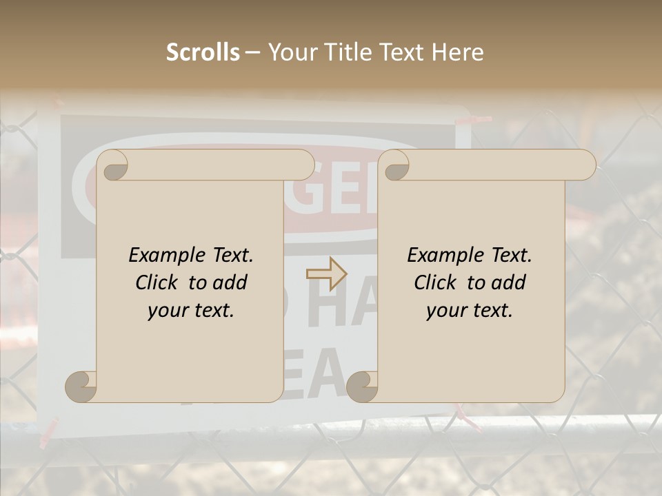 Worksite Danger Hard PowerPoint Template