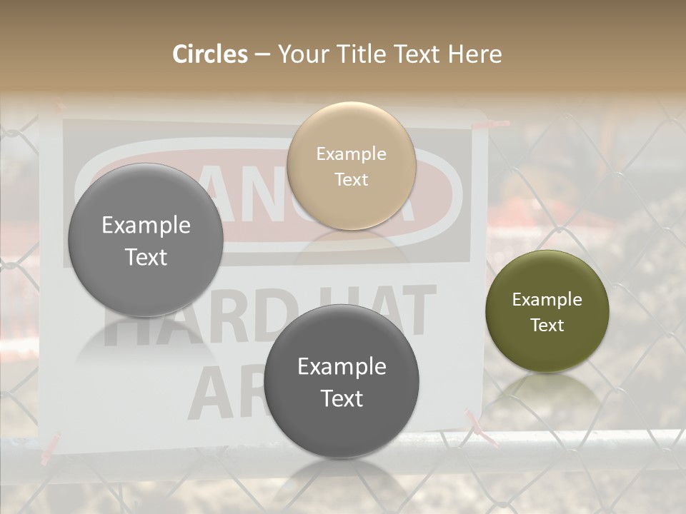 Worksite Danger Hard PowerPoint Template