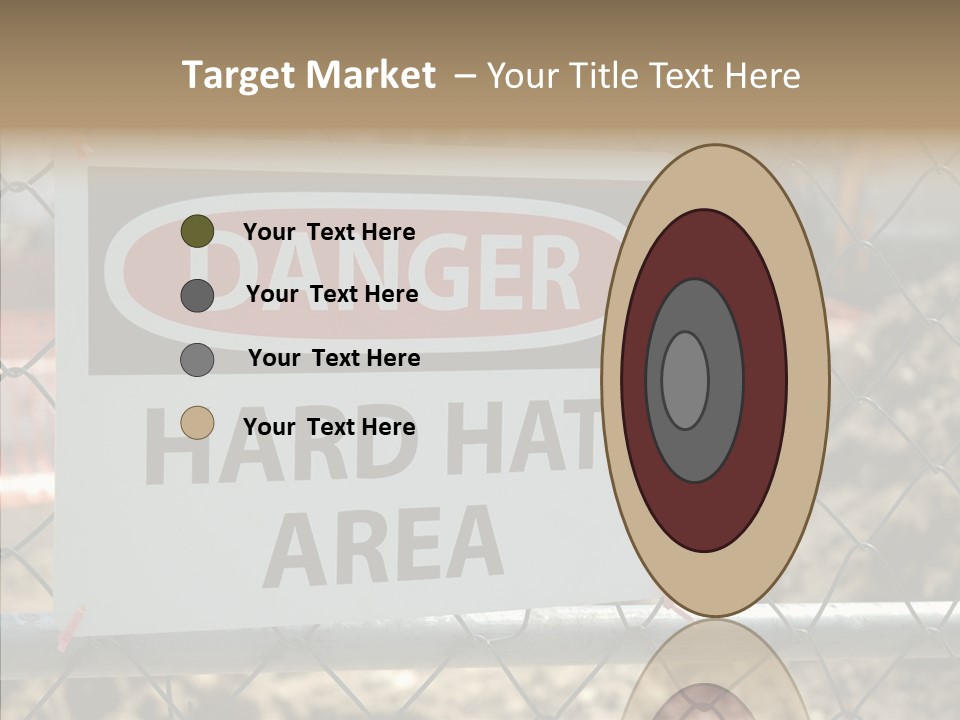 Worksite Danger Hard PowerPoint Template