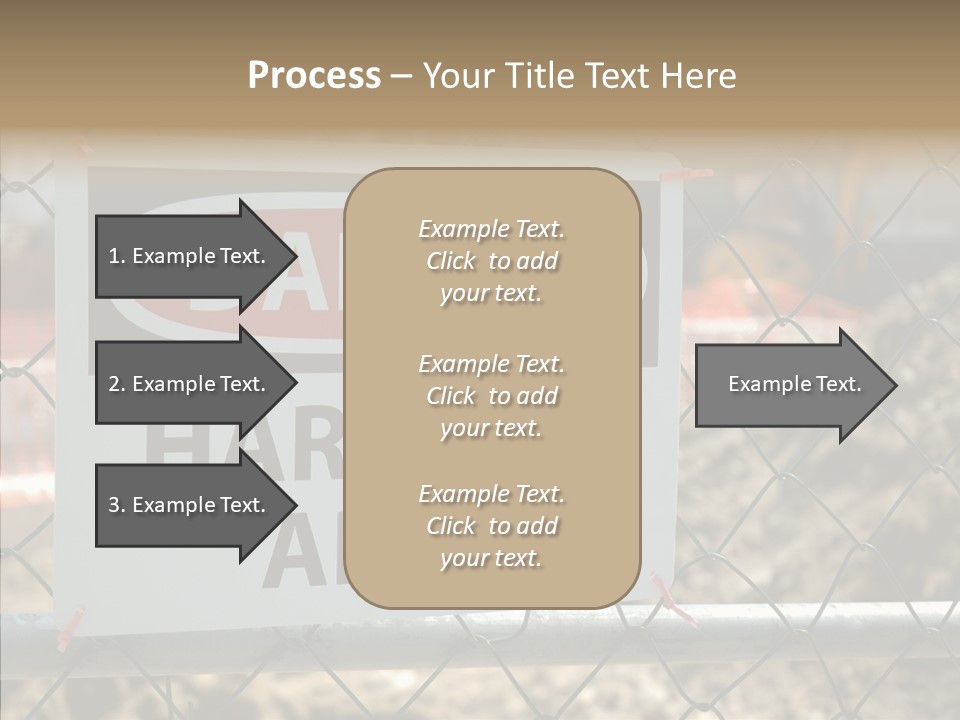 Worksite Danger Hard PowerPoint Template