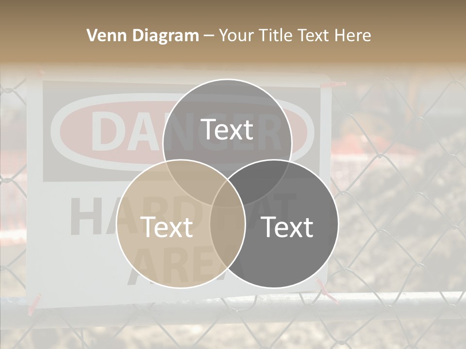 Worksite Danger Hard PowerPoint Template