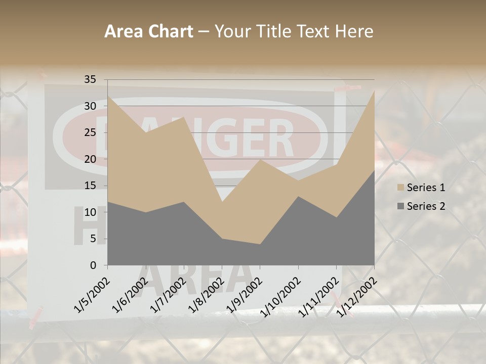 Worksite Danger Hard PowerPoint Template