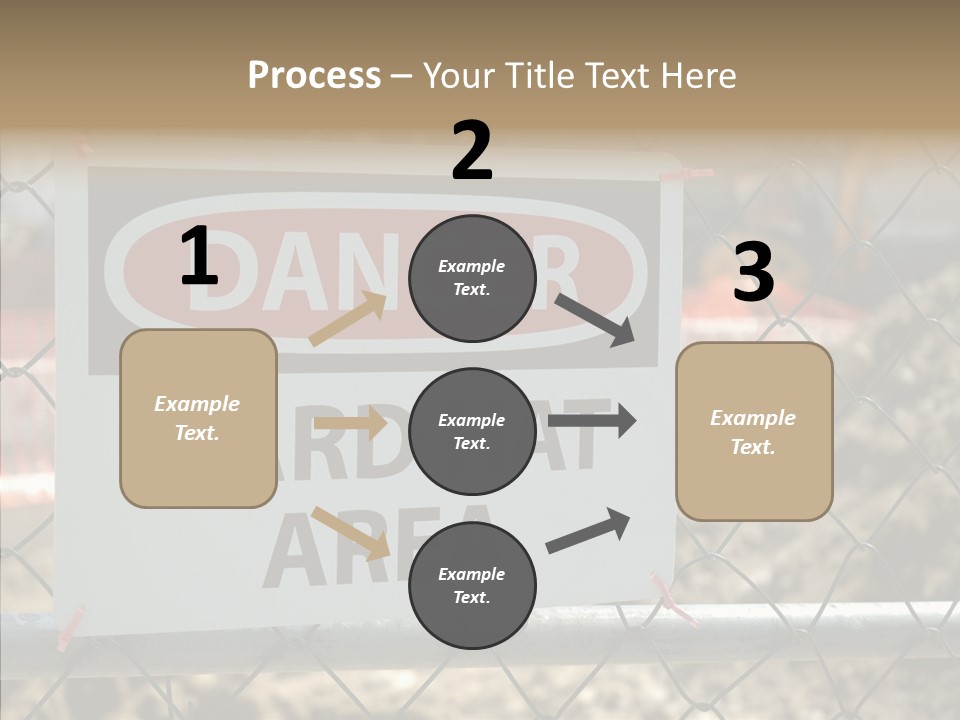 Worksite Danger Hard PowerPoint Template