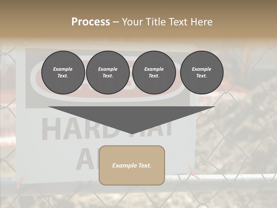 Worksite Danger Hard PowerPoint Template