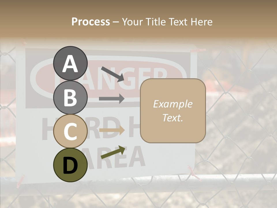 Worksite Danger Hard PowerPoint Template